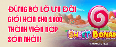 Thưởng Nạp Lần Đầu 100% promotion banner